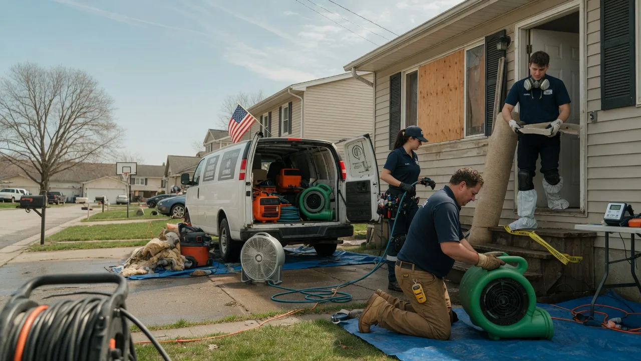 Water Damage Restoration in Lucas, IA near me